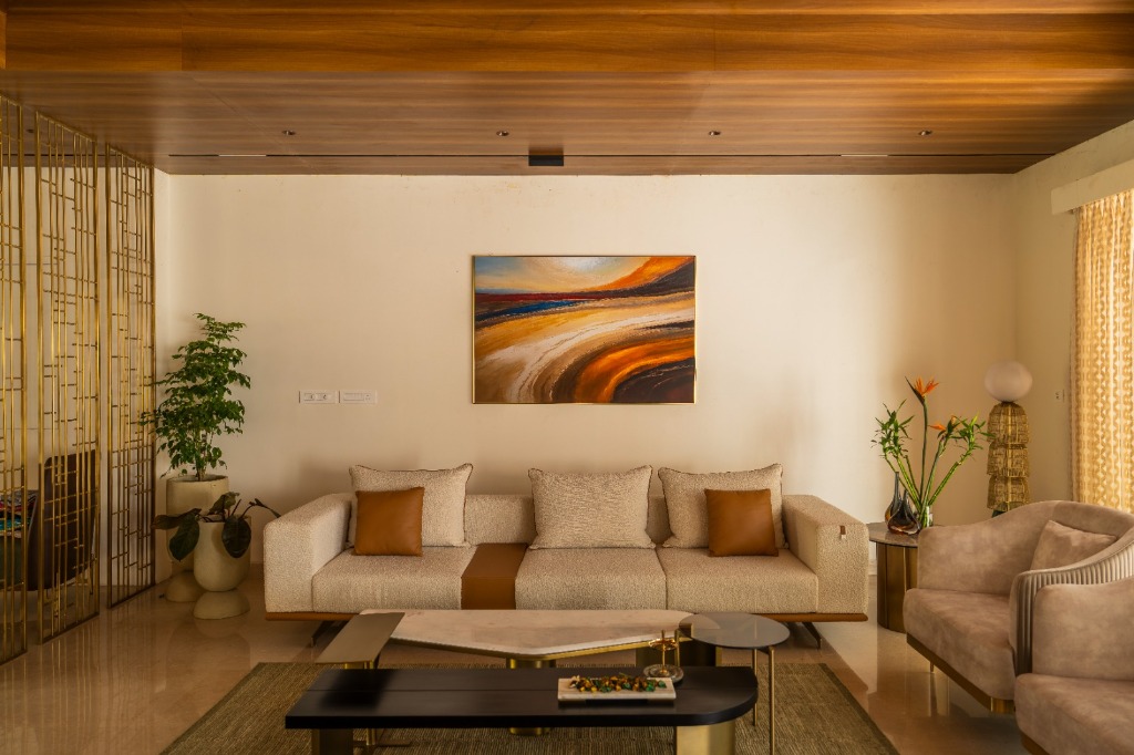 Godrej Woodsman Estate Villa - Designer False Ceiling and Lighting Detail